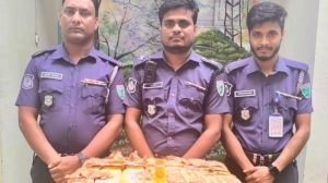কুলাউড়া থানা পুলিশের অভিযানে ১৪ হাজার শলাকা ভারতীয় নাসিরুদ্দিন বিড়ি উদ্ধার